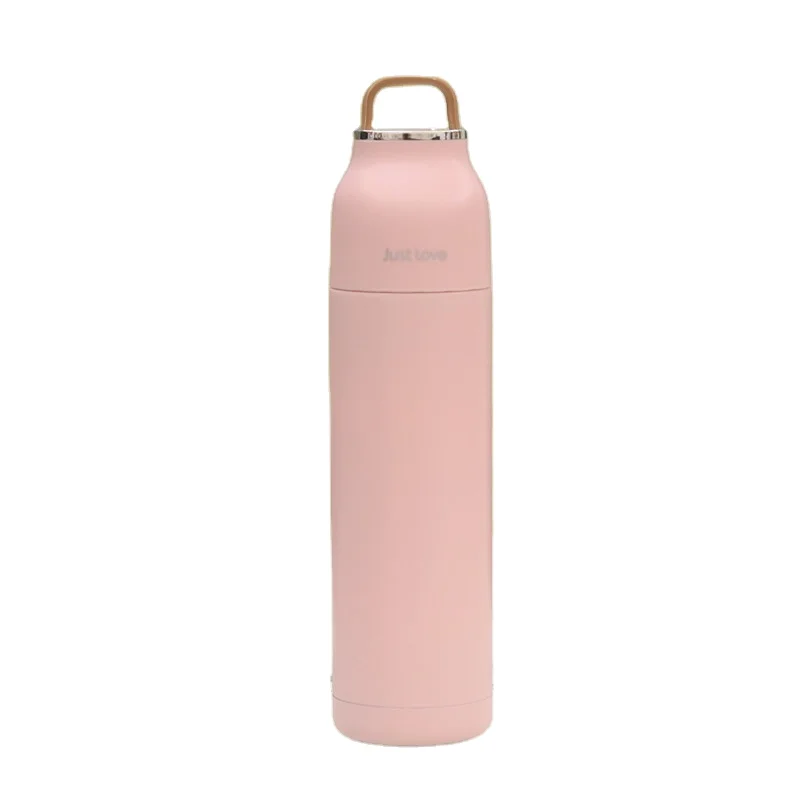 

500ml business style stainless steel water bottle for men or women use in office, Customized color acceptable