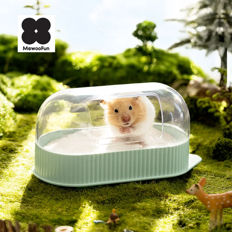 

MewooFun Factory Direct Cute Shape Hamster Bath Room Multi Color Pet Hamster Sand Bathroom