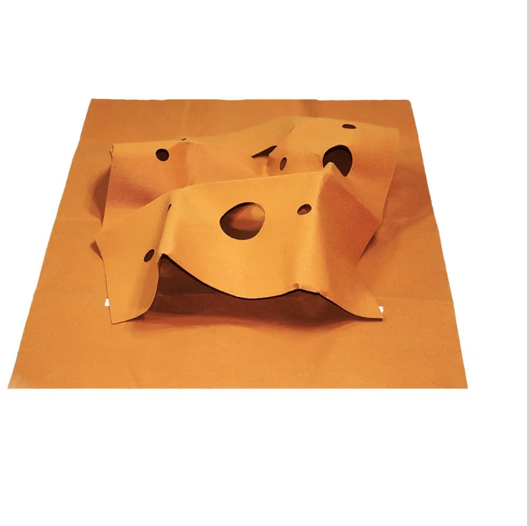 

Plush training cat mat brown cat playing biting hole blanket, As picture