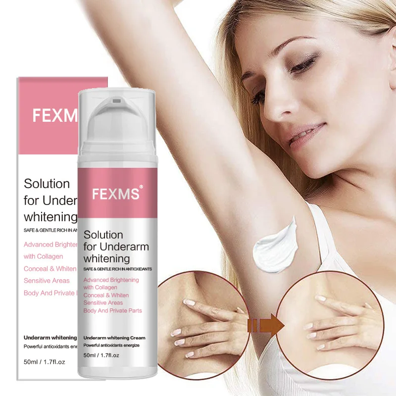 

Private Label Bleaching Lightening Armpit Underarm Cream Body Face Skin Whitening Cream