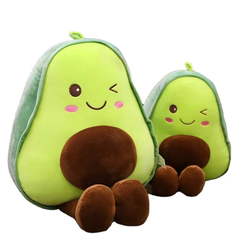 

Hot Selling Super Soft Plush Dog Toy Avocado Stuffed Toy Plush Avocado Doll