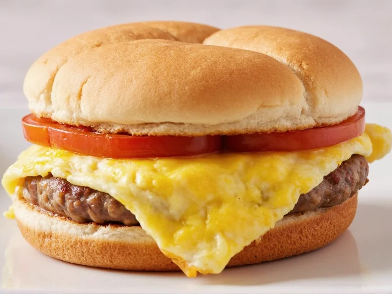 Sausage McMuffin with Egg Calories: 480 (Official Data)