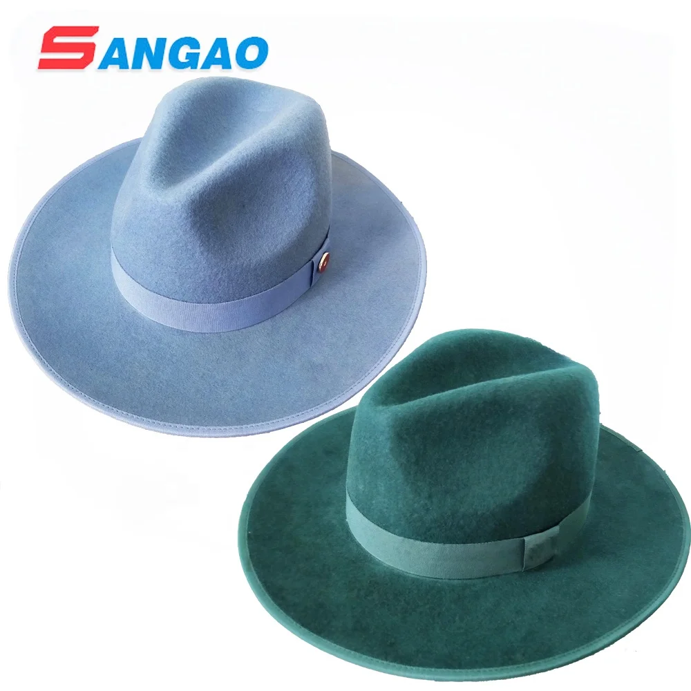 

wholesale free patterns knitted newborn cowboy hat, Green