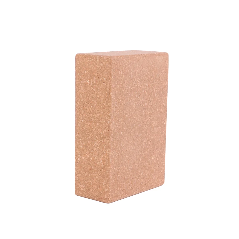 

Vivanstar YG1302 Costom Natural Color Yoga Brick High Density Biodegradable Cork Yoga Blocks