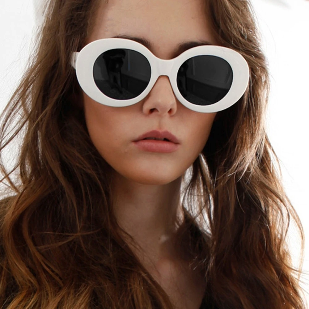 

Hot Selling Wholesale Cheap Custom Plastic Alien Oval Retro Sunglasses lentes de sol Fashion Trendy Men Women Shades Sun Galsses