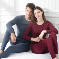 

1 HOT Sale Winter Clothing men's O-neck slimming Long johns Thermal Underwear t-shirt