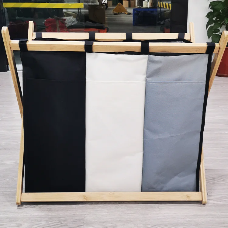 

Bamboo Laundry Hamper Basket