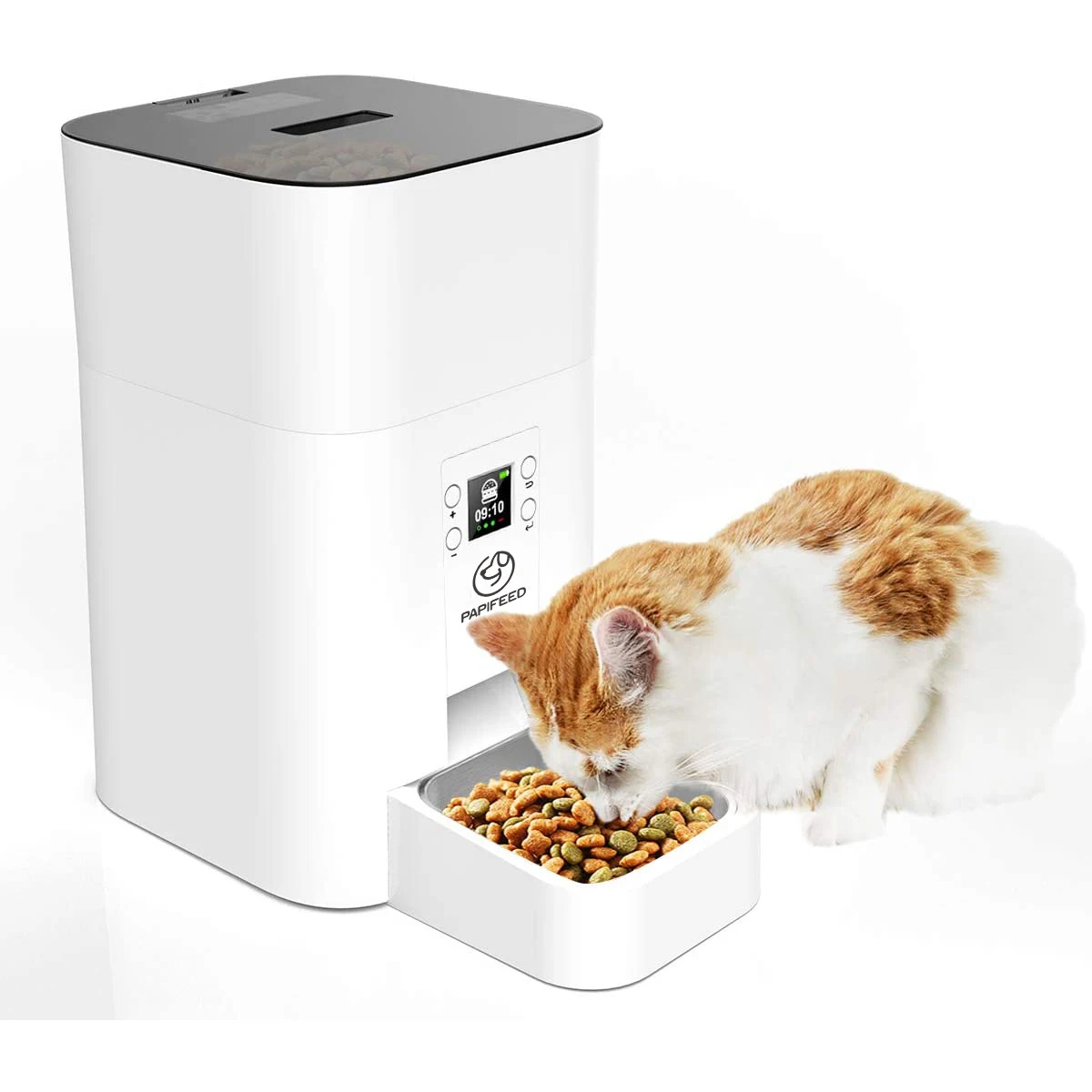 

Amazon best selling papifeed timed wholesale smart dog cat food dispenser automatic pet feeder