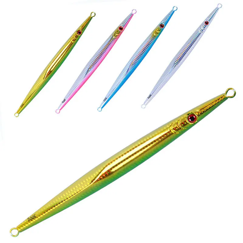 

Wholesale fishing jig 300g 350g 400g jig lure for sea fishing, 4 colors