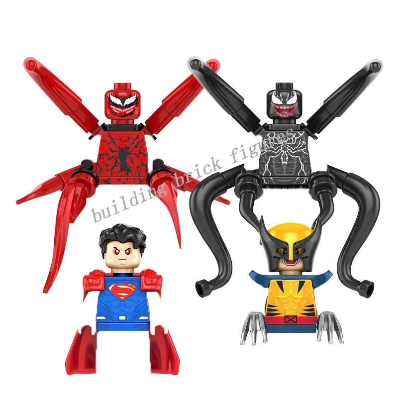 

KF6155 Super Heroes Bat Series Spider super Mini Assembled Action Figures Man Figures Building Blocks Kids Gift Toys