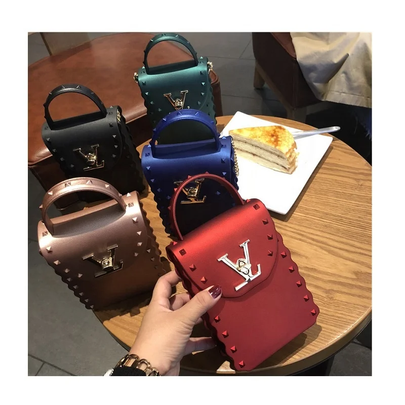 

2021 LA Designers Handbags Famous Brand Summer Pvc Bag Jelly Purse Women Purses and Handbags Luxury for Women Hand Bags