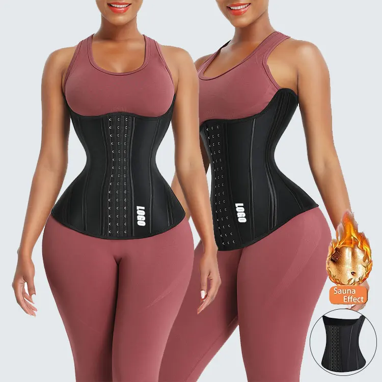 

2021 tummy control high waist custom logo slimming neoprene sweat fitness waist trainer