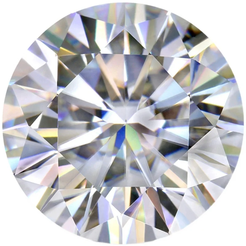 

Loose Moissanite Excellent Quality Loose DEF Color Wholesale Stone Round Brilliant Cut Loose Moissanite Diamond