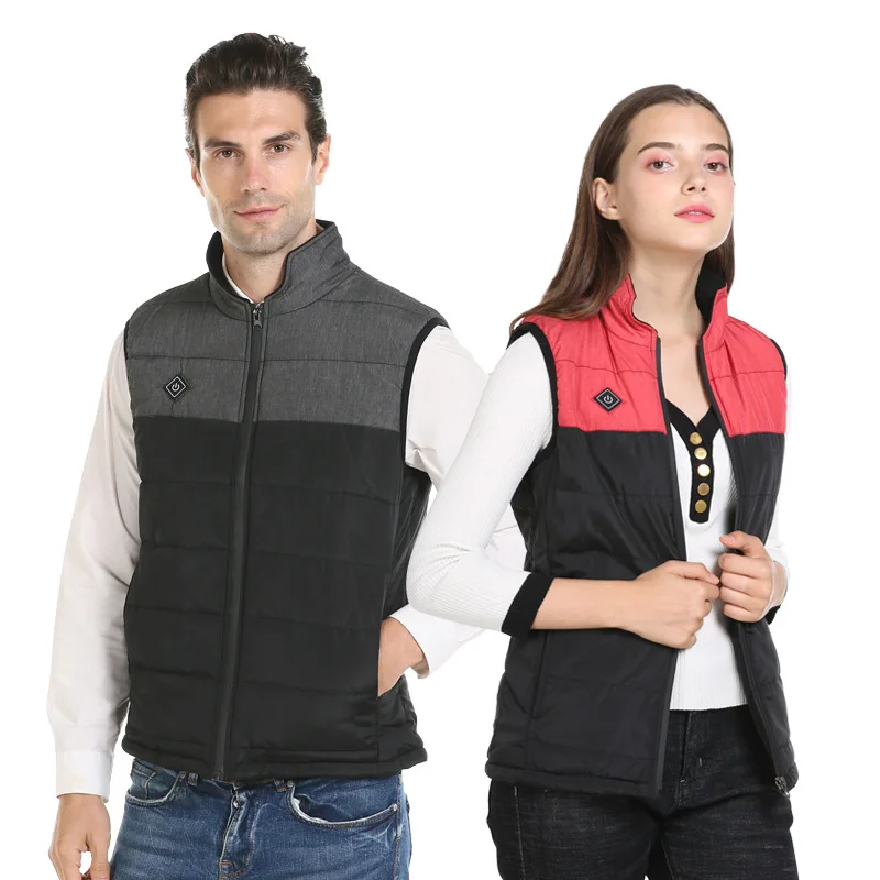 

Heated Vest Charging Lightweight Jacket With Body Warmer For Unisex Riding Camping Hiking Fishing Winter