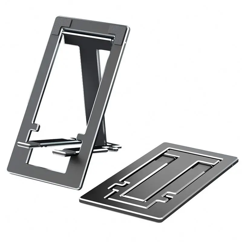 

Folding mobile phone holder TOLm3 mobile lazy bracket desktop clamp, Red/dark green/gray/silver