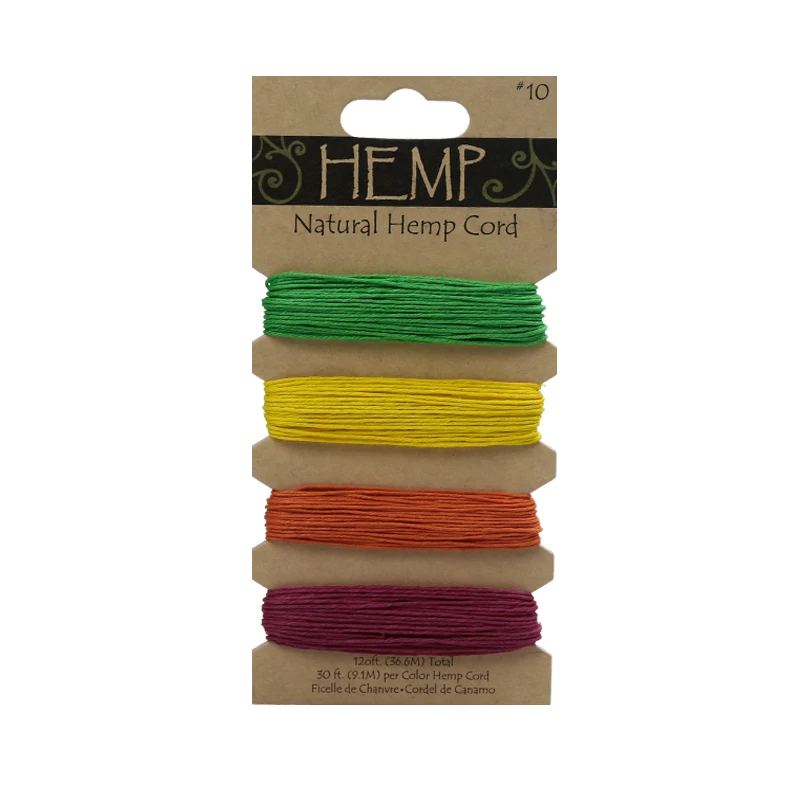 

Diy 0.5mm Decorative color Hemp Cord For Bracelet And Necklace, 4-color
