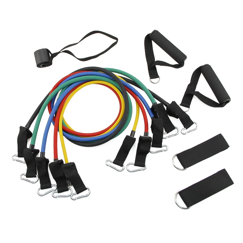 

Resistance Exercise Tube Bands Set Home Gym Resistance Bands with Handles
