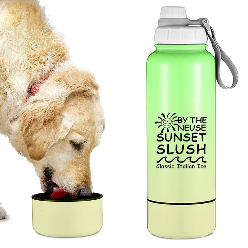 

everich Wholesale Double Wall Vacuum Insulated Stainless Steel Water Bottle with pet bowl