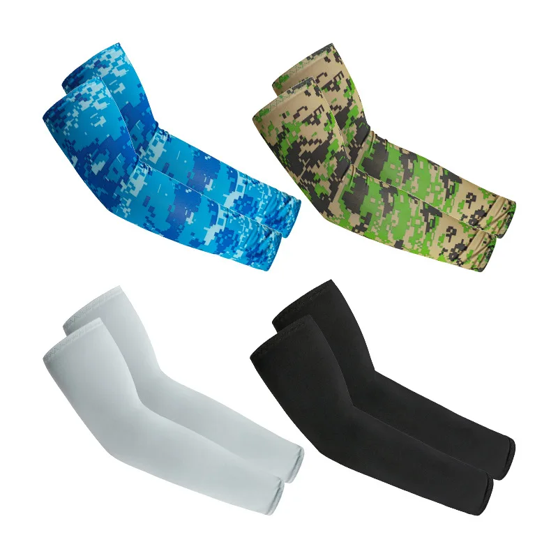 

Arm Sleeves for Men Women Youth, Sun Protection Cooling UPF 50 Compression Arm Sleeve with Hand Cover Tattoo Cover Up Sleeves, Multiple colors available