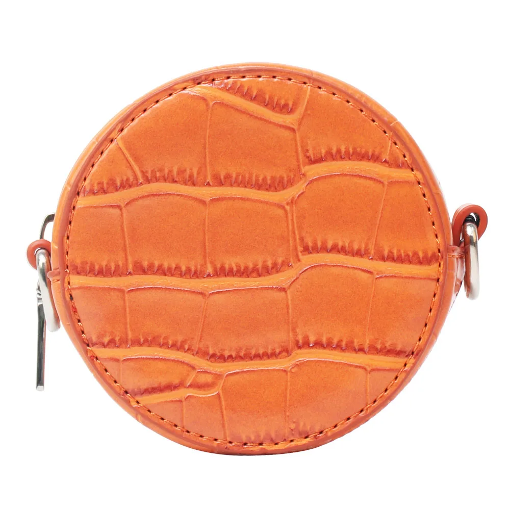 

High Quality Custom Design Lady Bag Round Snake Pattern Crossbody Bag Fashion Mini Women Shoulder Bag