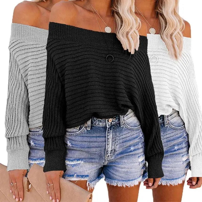 

Three Quarters Trumpet Sleeves Blouse Tops Women