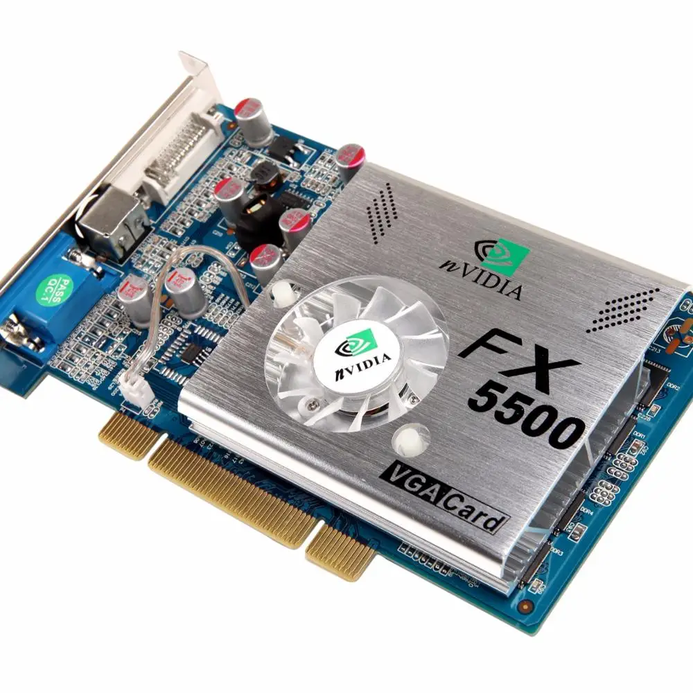 

FX5500 256M PCI Bus Graphics card WITH TV,DVI DDRAM graphic card