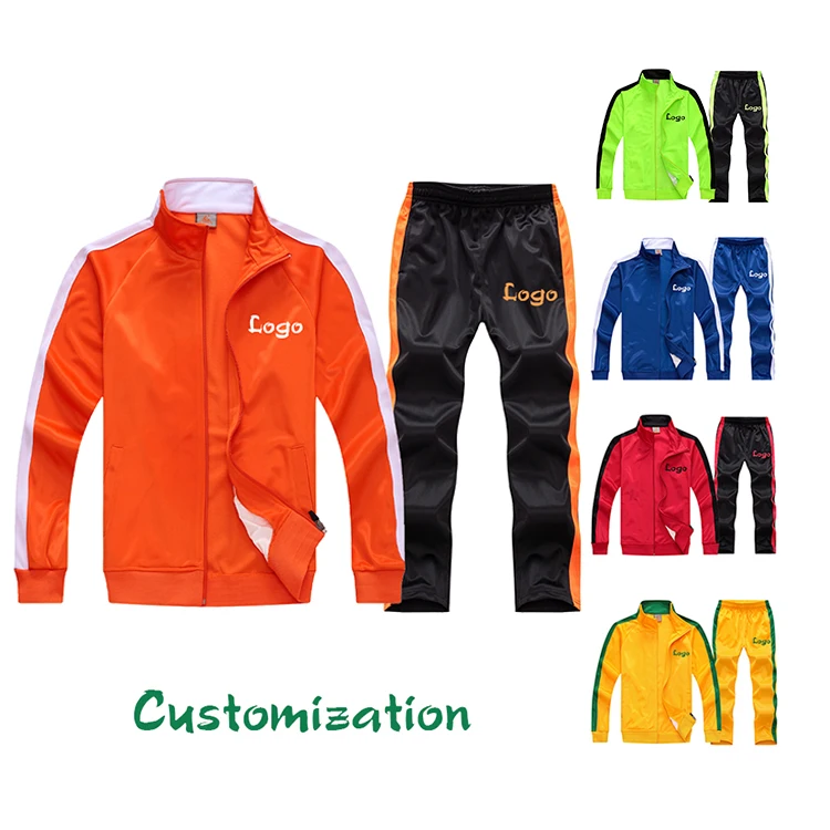 

Men Tracksuit Custom Logo Blank Sweatsuit Unisex Sweat Track Suit Sports Tracksuit Set Jogger Women Men Custom Sweatsuit, Customized colors