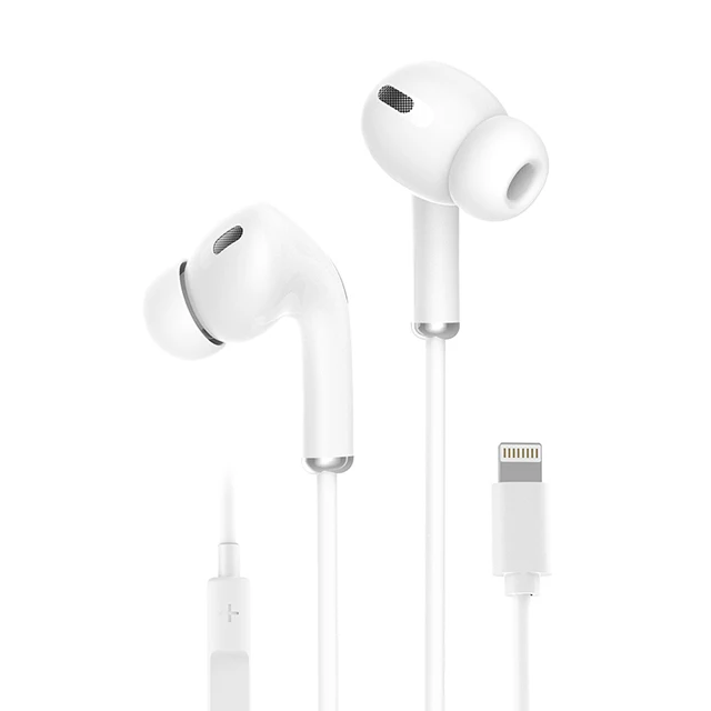 

earphones wired for iphone 12 11 Pro Max 7 8 Earbuds Wired control Headset wireless earphones headphones, White