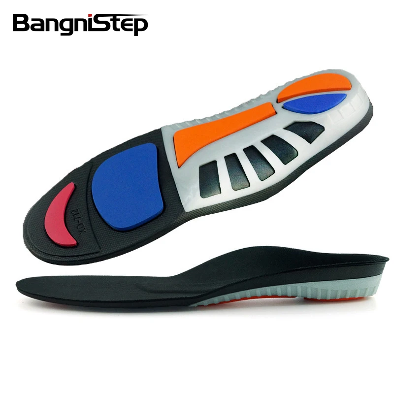 

TPU+EVA+PORON Arch/Metatarsal Support Flat Foot Correction Insole Best Shock Absorption Insoles for Running