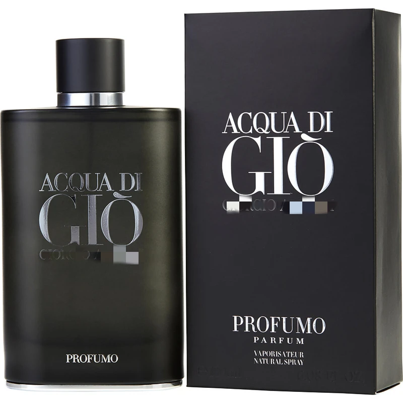 

Acqua Di Gio Profumo Parfum 100ml 3.4FL.OZ Long Lasting Charmmin Smell Men Perfume Strong Fragrance Black Bottle