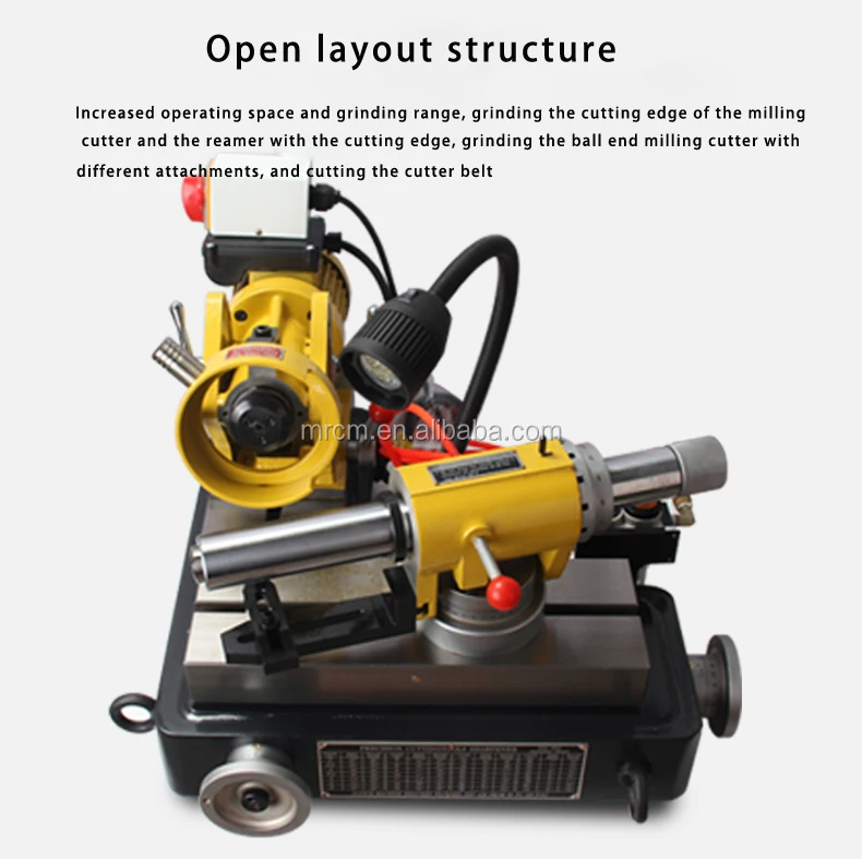 MRCM MR-6X Universal End Mill Tool Grinder Machine