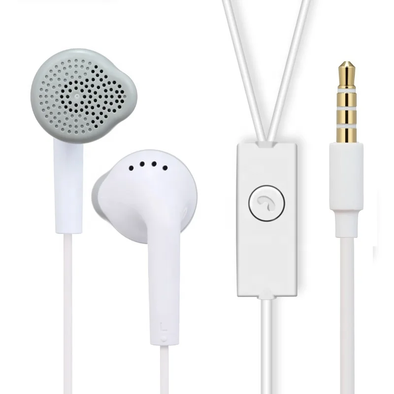 

3.5MM Jack YJ Earphone In-Ear Sports Earphones Headphone EHS61 For Samsung S5830 C550 S3 S4 S6 S7 S8 Android phone, White