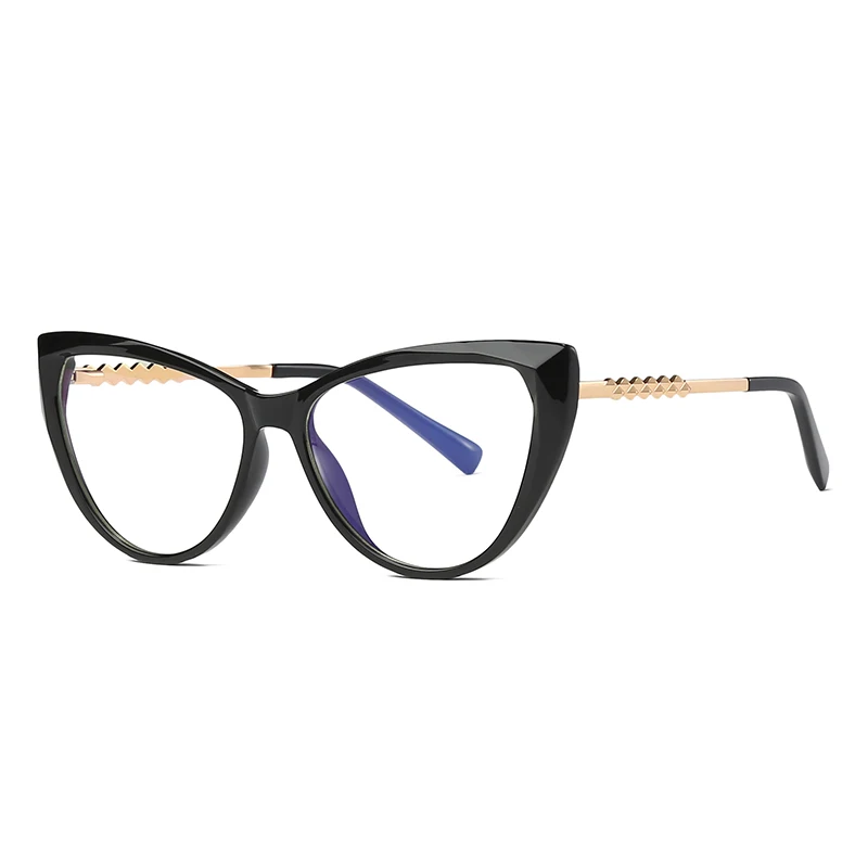 

Retail Blue Light Glasses Cat Eye Kids Adult Computer Game Eyeglasses Tr90 Frame