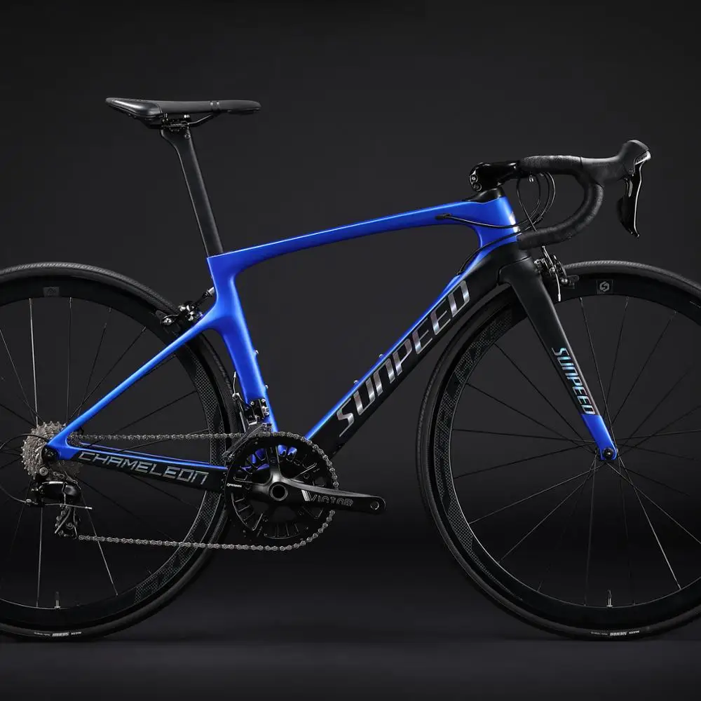 

Light weight 700C 22speed carbon frame SUNPEED CHAMELEON road bike