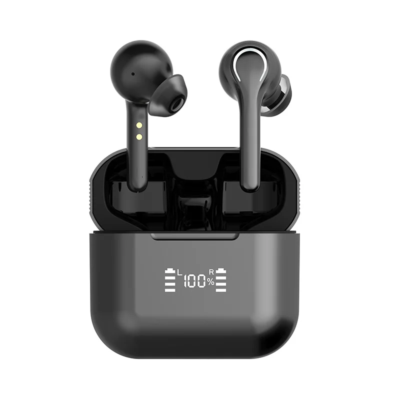 

LED Power Dispaly Noise Cancelling Waterproof IPX5 JL AC6936 TWS Ture Wireless BT 5.0 Power Bank With Earbuds Earphone 2021, Odm