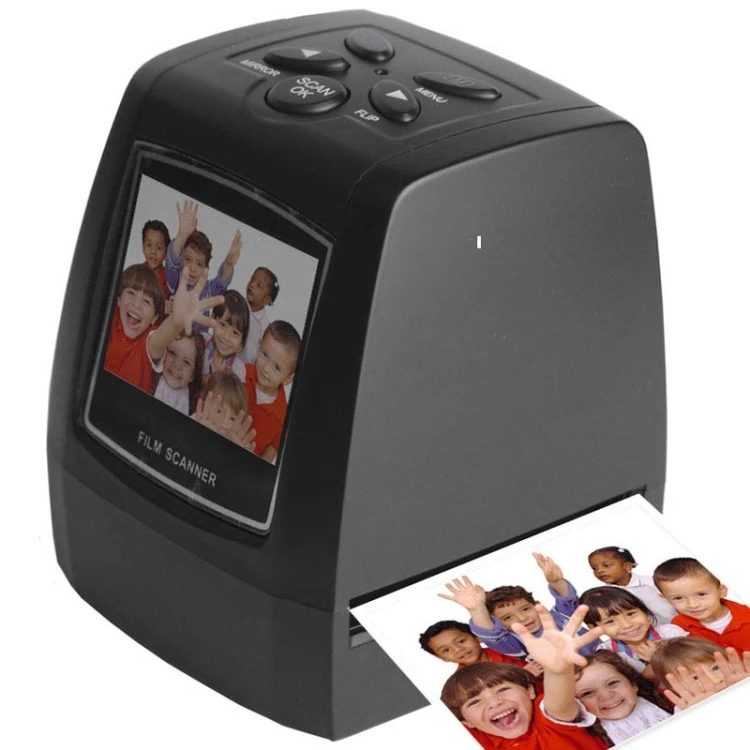 

High Quality EC718 USB 2.0 35mm 5MP 2.36 inch TFT LCD Screen Film Negative Scanner