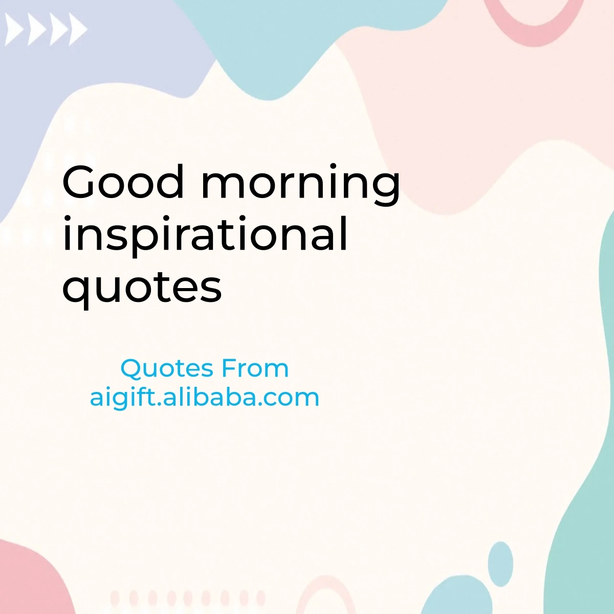 good morning inspirational quotes