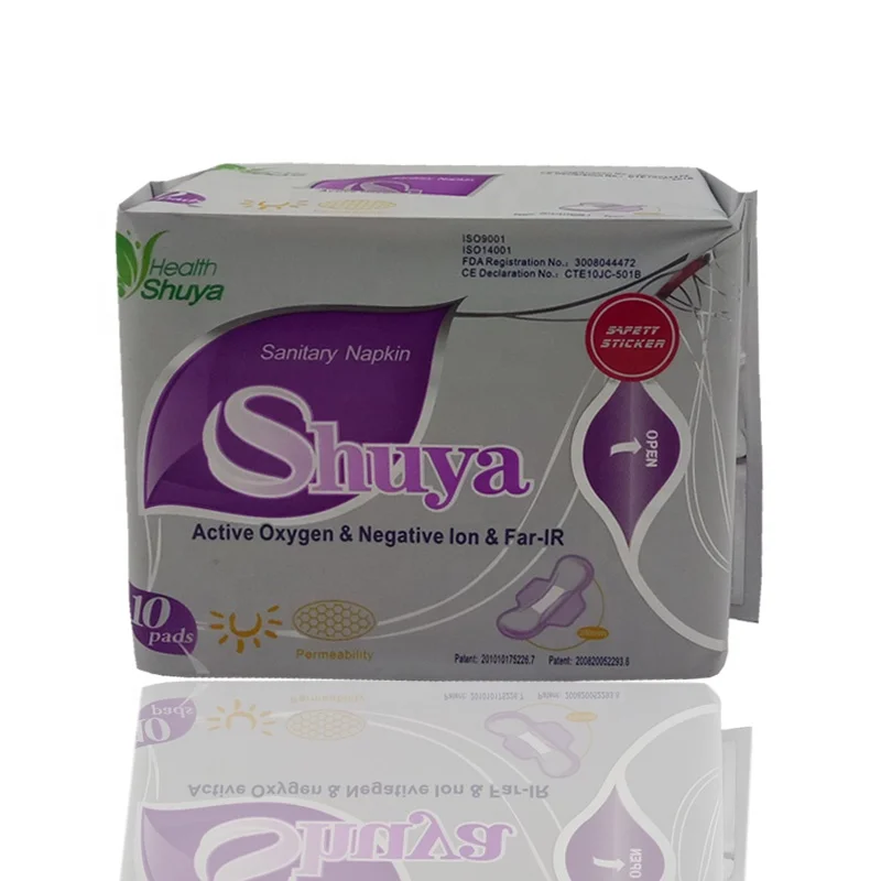 

Soft Care Oem Shuya Daily Use Hot Sale Free Sample Active Oxygen Waterproof Sanitary Pad