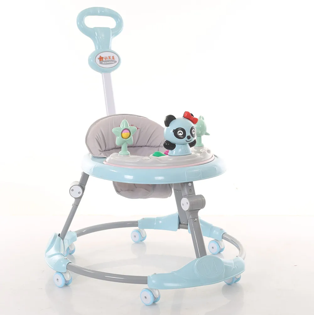 Saucer 3 In 1 Walker For Babies / Stationary Baby Push Along Walker On