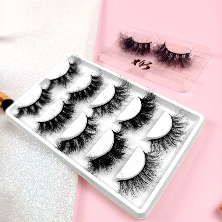 

Maynice Black Cotton Band New Product Eyelash Supplies RTS Packaging Friendly Lashes Vegan 3D Mink Strips Lash