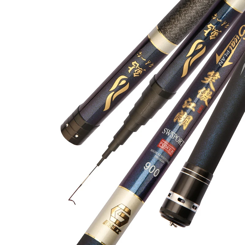 

DORISEA Big Game 8m-15m Carp Fishing Rod With Carbon Fiber Telescopic Fishing Rods Travel Pole