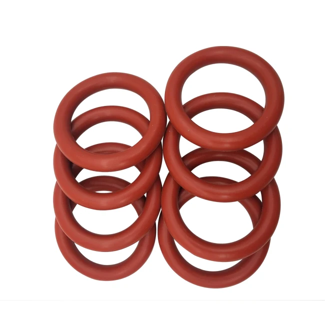 

Food grade Colored various size silicone rubber matte surface o ring with high quality