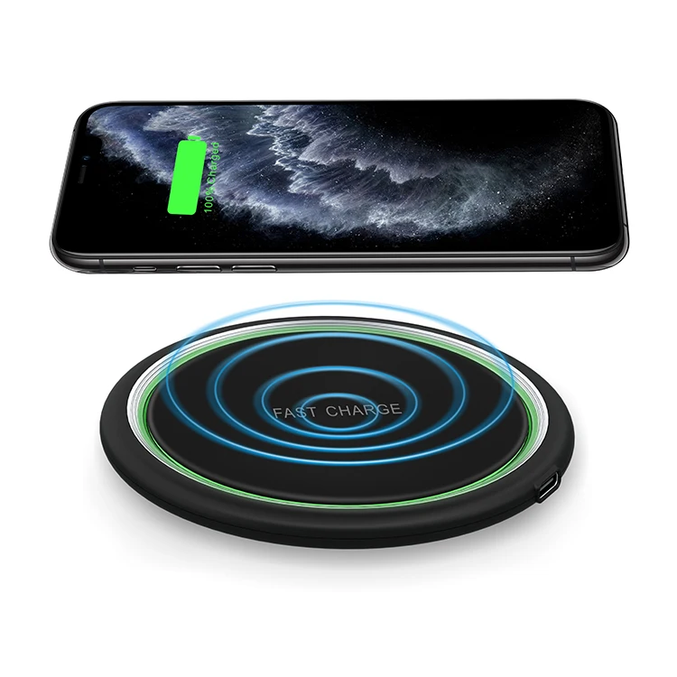 

Hot seller portable wireless charger power bank 15W good price wireless fast chargers for IOS android Phone