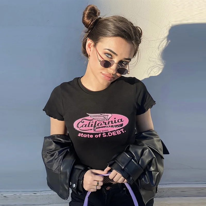 

2021 Autumn short sleeve sweaters women tops short knitted o neck cheap women tops