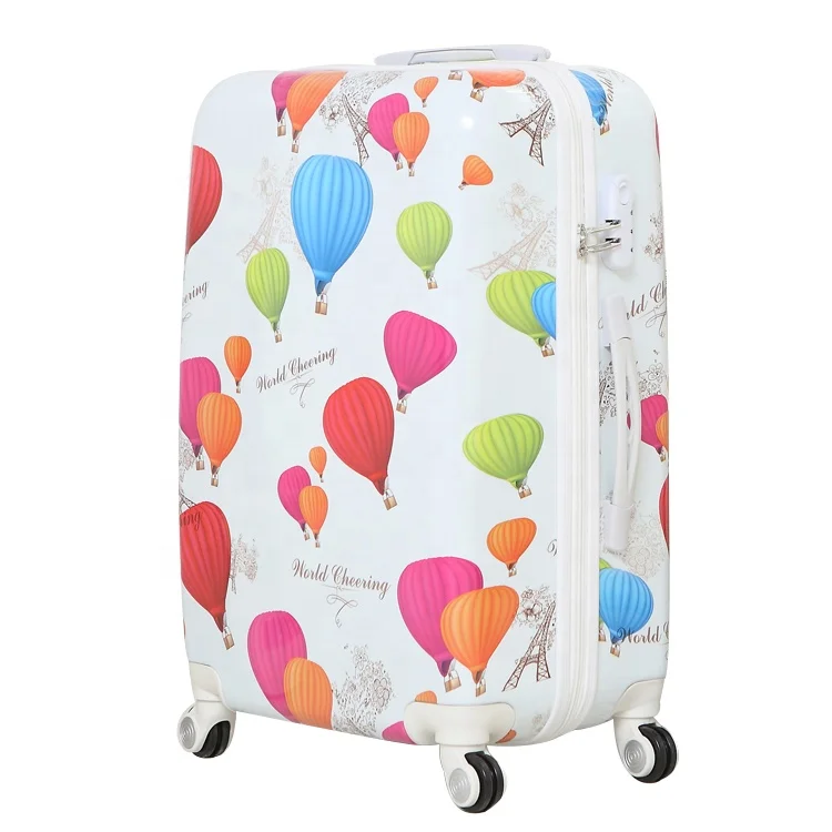 

Printed Hardside Travelling Bags Sample Luggage Sets Children Trolley Abs Suitcase Set kids trolley luggage, Customized