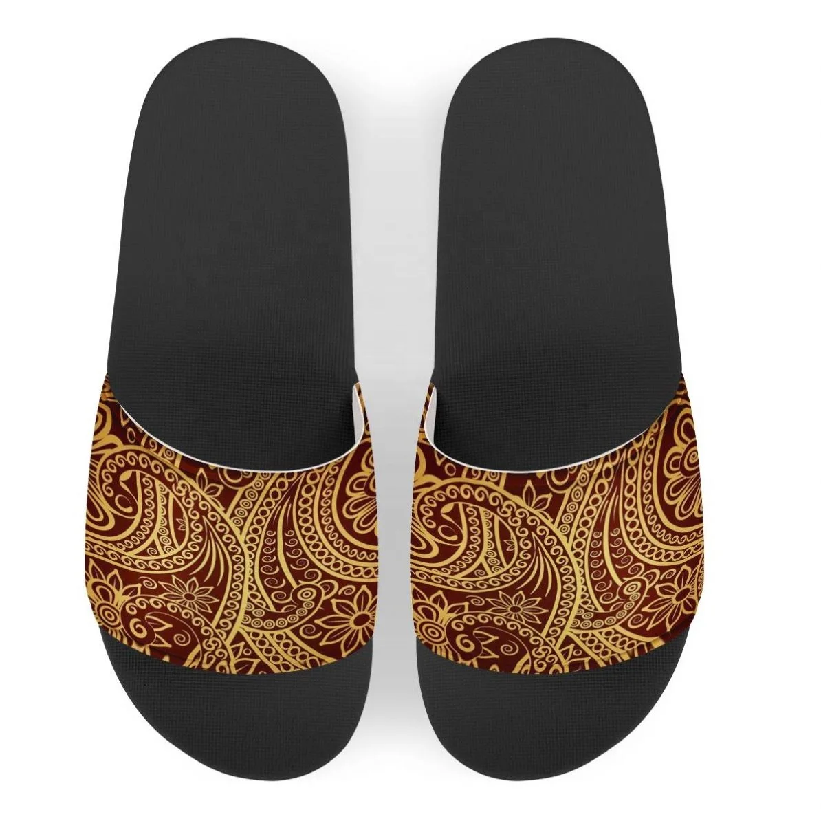 

Dropship Polynesian Traditional Tribal Print Vintage Girls Slippers Luxury Customized Cheap Slippers Women Fashion Slippers