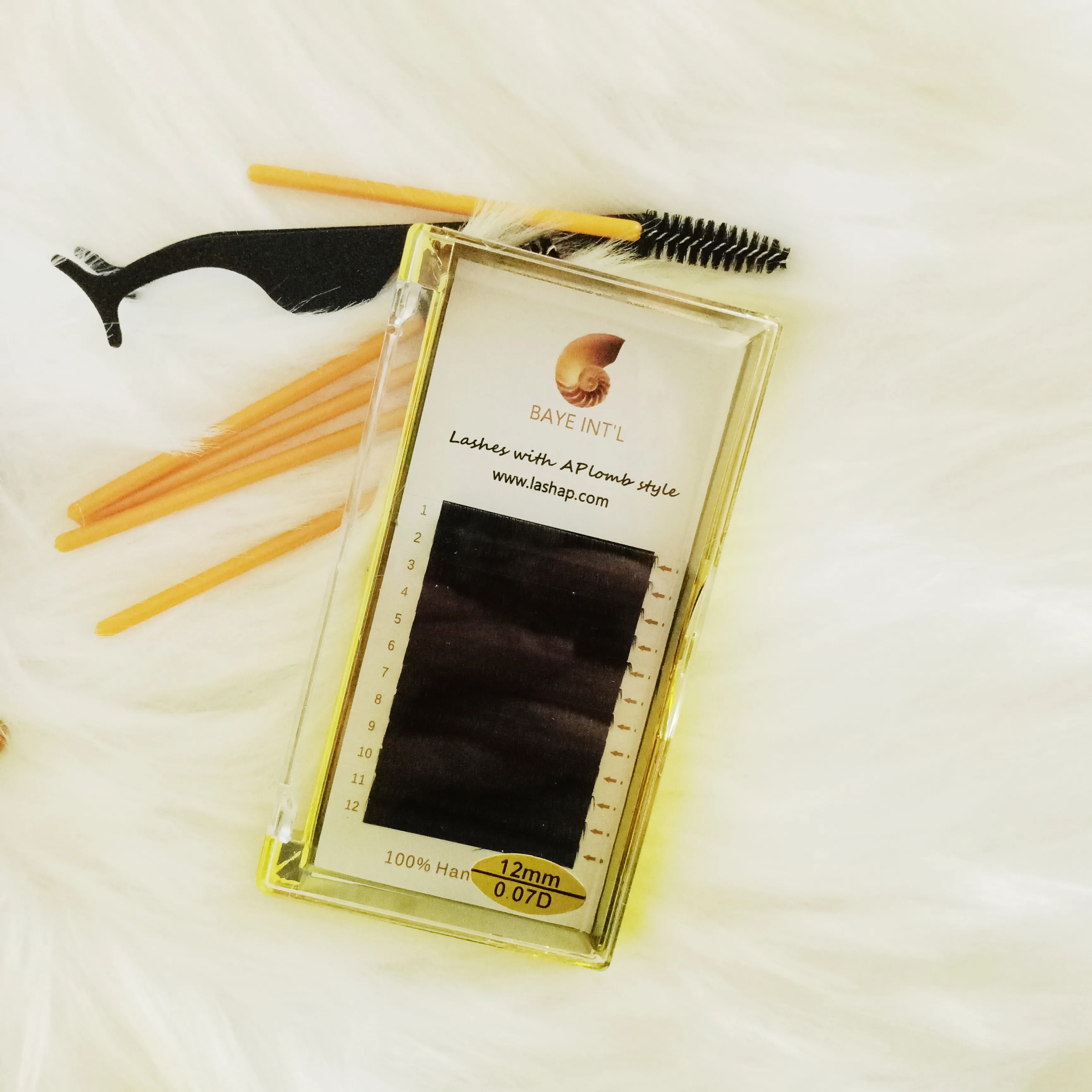 

LASHAP wholesale premium handmade eyelashes extension eyelash extension supplies pre made eyelash extensions