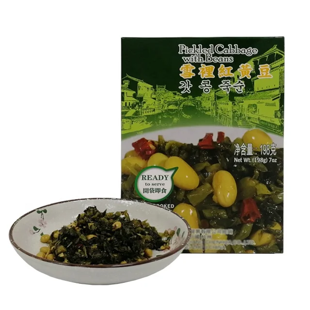 
Sealed Vacuum Pack Vegetables Bamboo Shoots Pickled Cabbage 