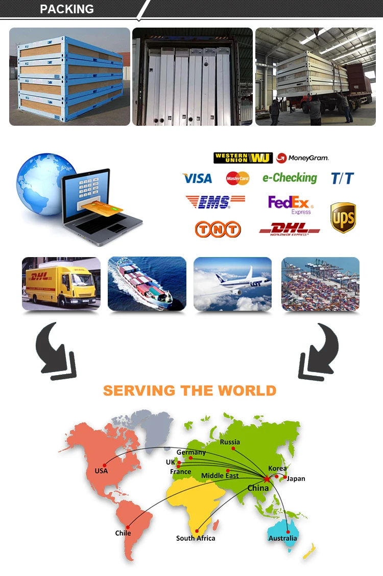 Foldable transport container house