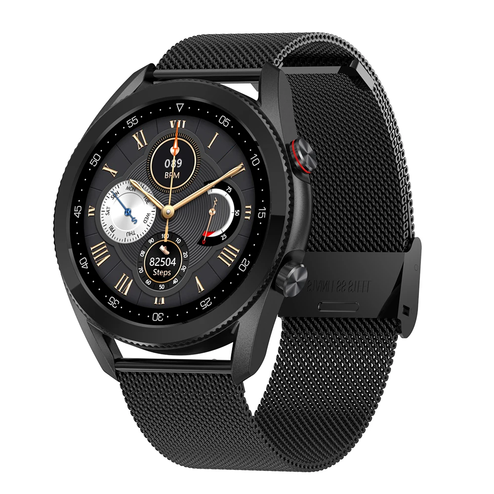 

L19 Smart Watch Full Round Touch Fitness Tracker ECG Blood Pressure Blood Oxygen Android IOS Fitness Smart Watch L19